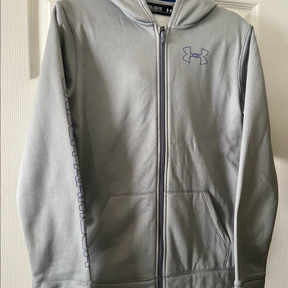 Under Armour zipper hoodie with fleece lining